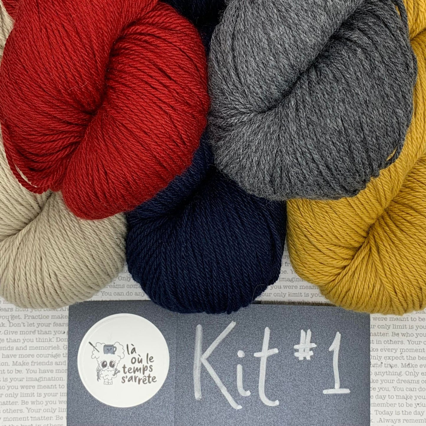 Kit #1 prêt à partir pour Coast to Coast Wrap