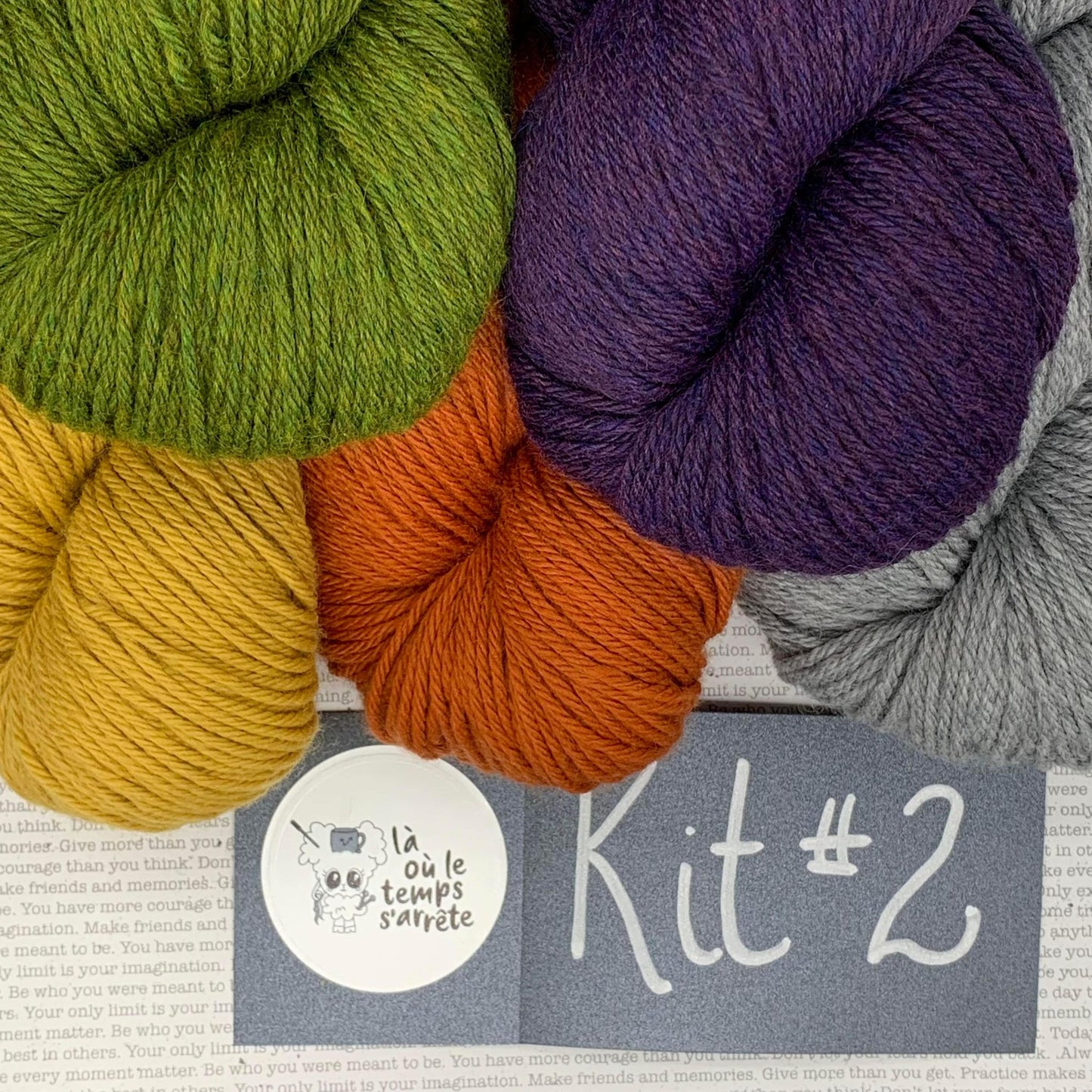 Kit #2 prêt à partir pour Coast to Coast Wrap