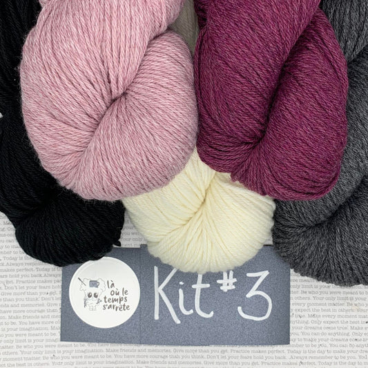 Kit #3 prêt à partir pour Coast to Coast Wrap
